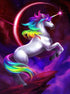 Rainbow Unicorn - Diamond Painting Kit